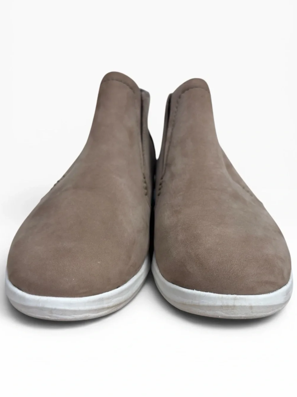 OluKai Hawai‘iloa Manu Hope Nubuck Ankle Boots Taupe Brown Women’s Size US 7